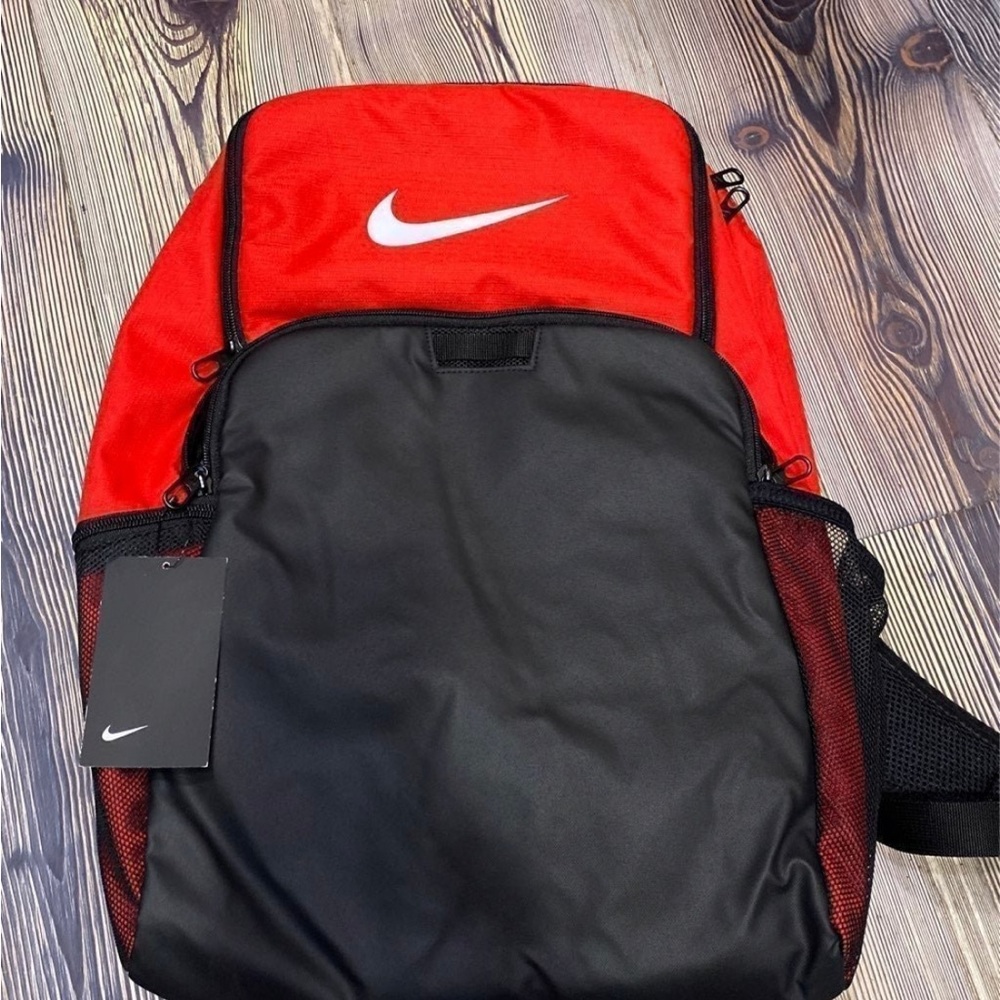 Nike Red and Black Men's Backpack